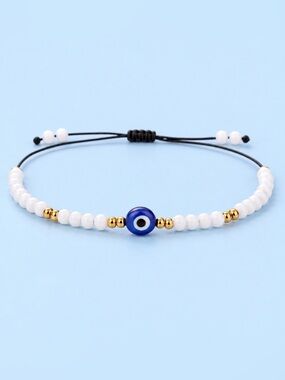 Evil Eye Beaded Bracelet